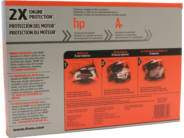 FRAM Extra Guard® Air Filter