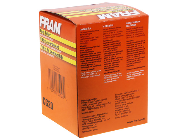 FRAM Fuel Filter