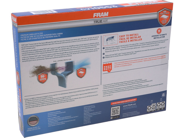 FRAM TrueAir™ Cabin Air Filter