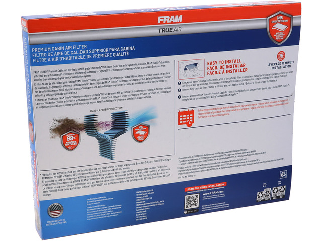 FRAM TrueAir™ Cabin Air Filter