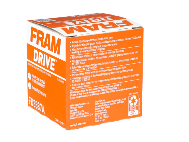 FRAM Drive™ Oil Filter 170 FRAM Drive™ Oil Filter