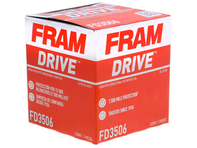 FRAM Drive™ Oil Filter 163 FRAM Drive™ Oil Filter