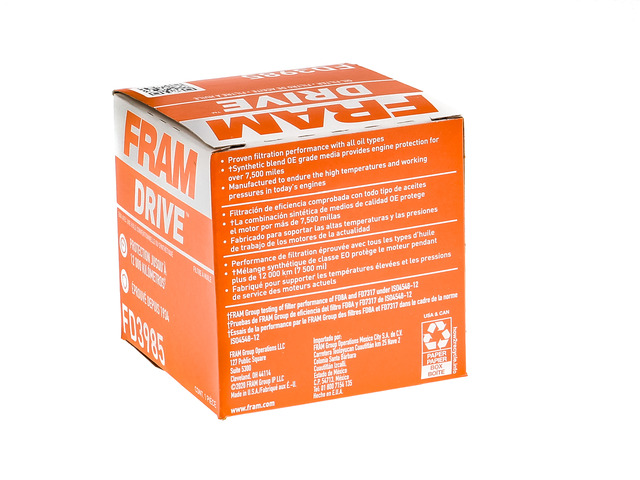 FRAM Drive™ Oil Filter 131 FRAM Drive™ Oil Filter