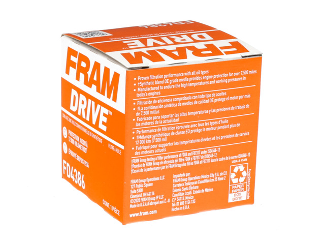 FRAM Drive™ Oil Filter 127 FRAM Drive™ Oil Filter