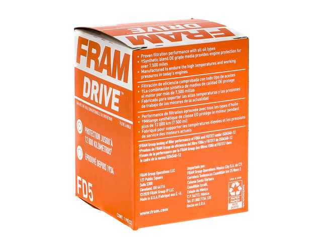 FRAM Drive™ Oil Filter 119 FRAM Drive™ Oil Filter