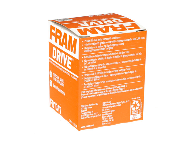 FRAM Drive™ Oil Filter 107 FRAM Drive™ Oil Filter