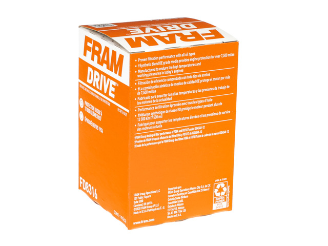 FRAM Drive™ Oil Filter 98 FRAM Drive™ Oil Filter