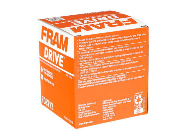 FRAM Drive™ Oil Filter 84 FRAM Drive™ Oil Filter