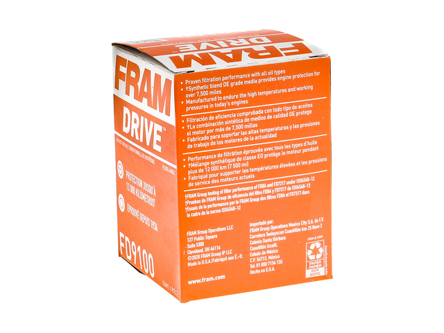 FRAM Drive™ Oil Filter 71 FRAM Drive™ Oil Filter