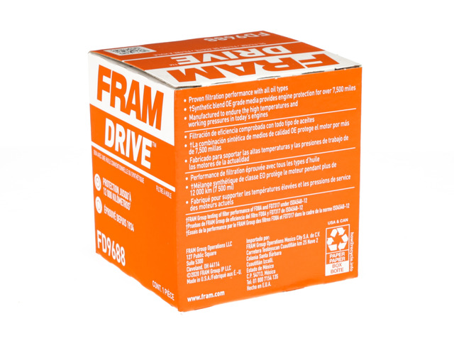 FRAM Drive™ Oil Filter 48 FRAM Drive™ Oil Filter