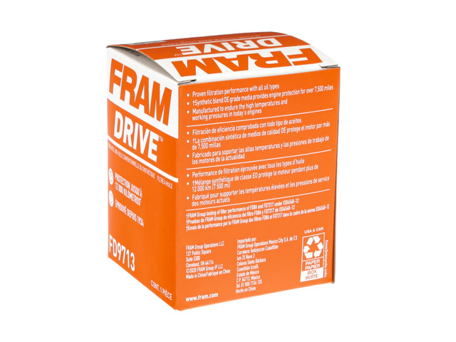 FRAM Drive™ Oil Filter 44 FRAM Drive™ Oil Filter