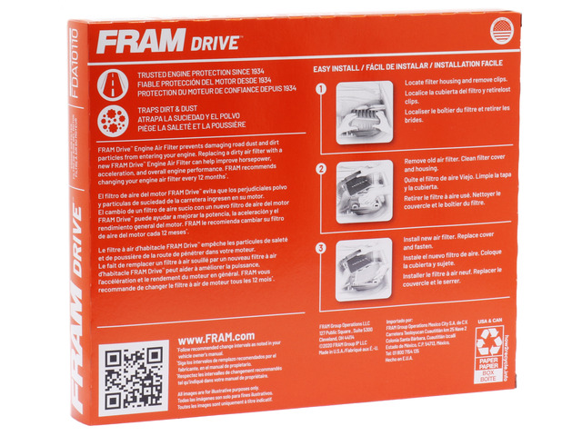 FRAM Drive™ Air Filter