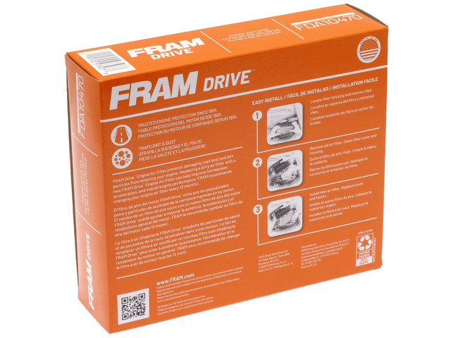 FRAM Drive™ Air Filter 4 FRAM Drive™ Air Filter