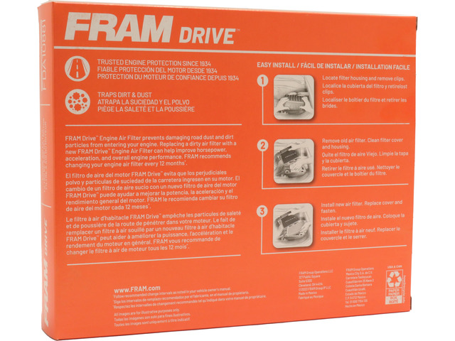 FRAM Drive™ Air Filter