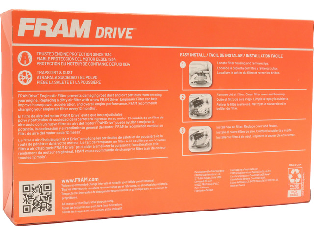 FRAM Drive™ Air Filter