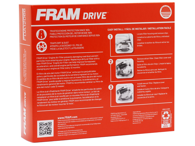 FRAM Drive™ Air Filter