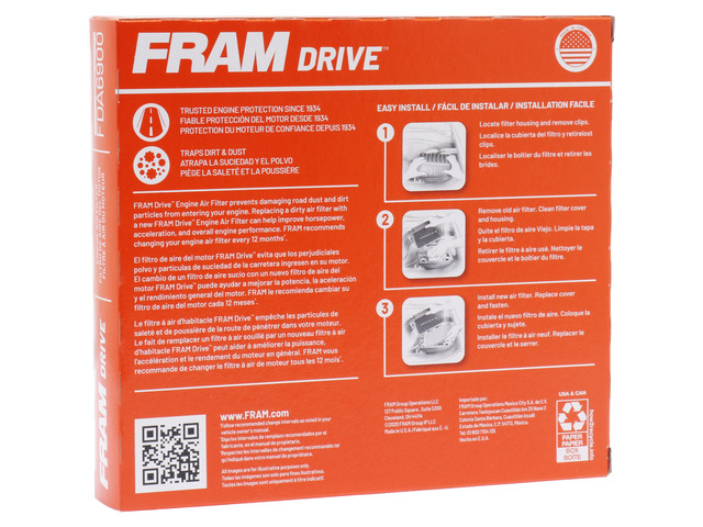 FRAM Drive™ Air Filter