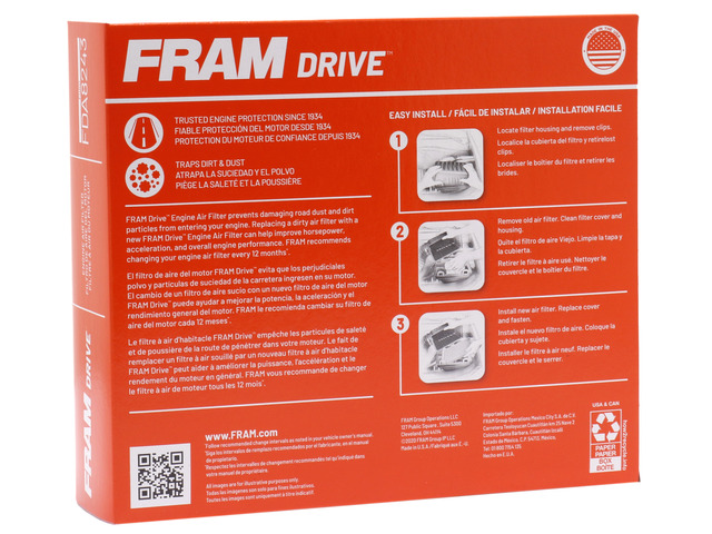 FRAM Drive™ Air Filter