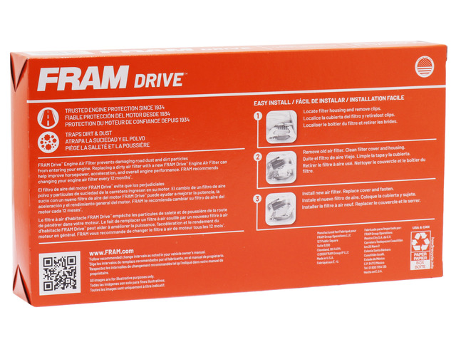 FRAM Drive™ Air Filter