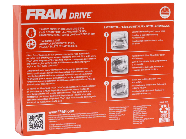 FRAM Drive™ Air Filter