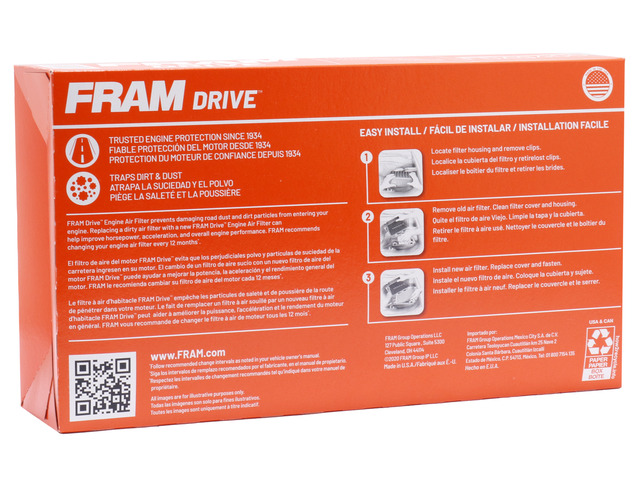 FRAM Drive™ Air Filter