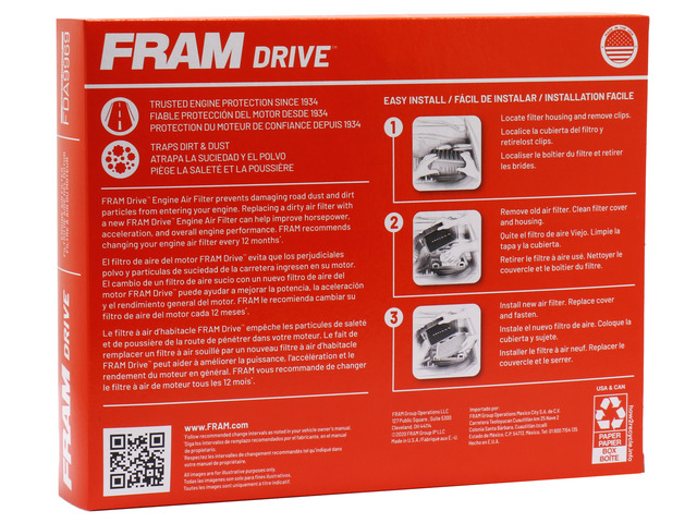 FRAM Drive™ Air Filter