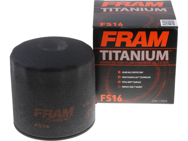 FRAM Titanium™ Oil Filter 4 FRAM Titanium™ Oil Filter