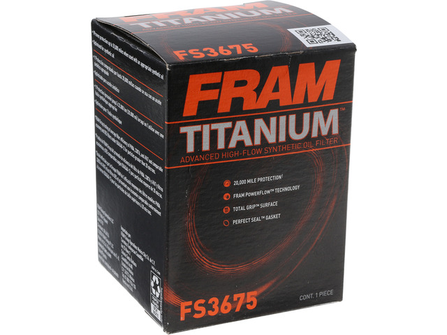 FRAM Titanium™ Oil Filter 1 FRAM Titanium™ Oil Filter