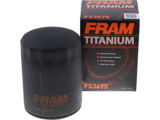 FRAM Titanium™ Oil Filter 4 FRAM Titanium™ Oil Filter