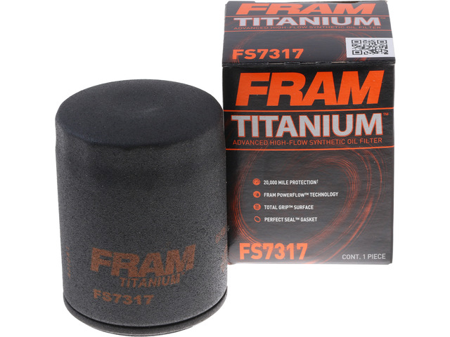 FRAM Titanium™ Oil Filter 4 FRAM Titanium™ Oil Filter