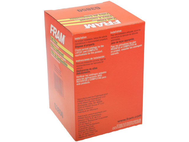 FRAM Fuel Filter