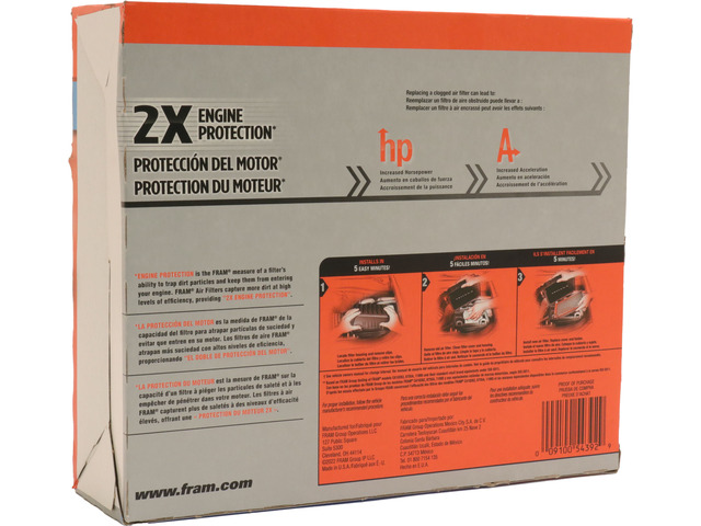 FRAM Extra Guard® Air Filter