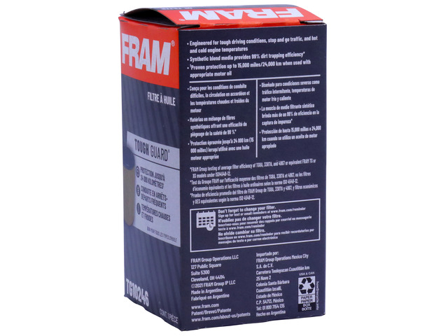 FRAM Tough Guard® Oil Filter 4 FRAM Tough Guard® Oil Filter