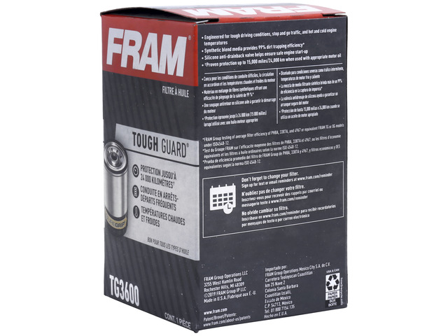 FRAM Tough Guard® Oil Filter
