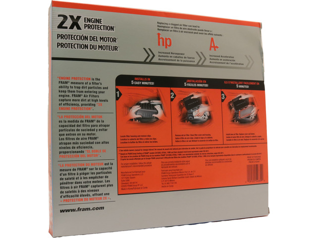 FRAM Extra Guard® Air Filter