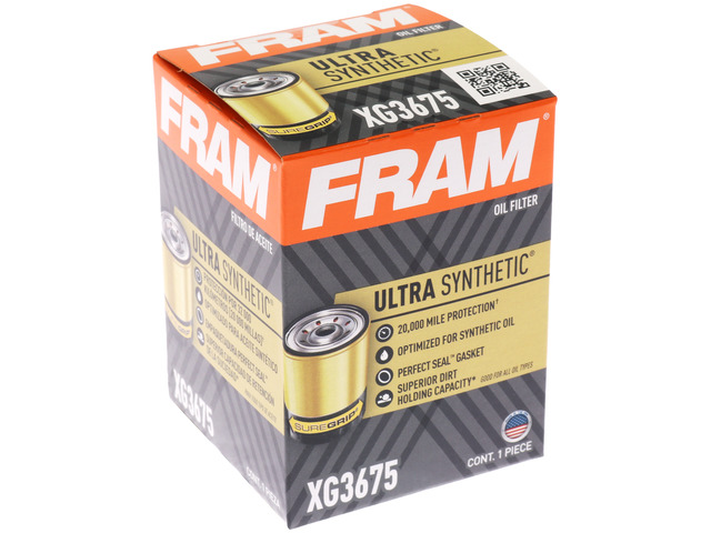 FRAM Ultra Synthetic® Oil Filter 1 FRAM Ultra Synthetic® Oil Filter