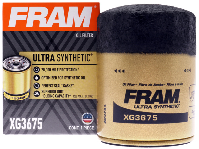 FRAM Ultra Synthetic® Oil Filter 4 FRAM Ultra Synthetic® Oil Filter
