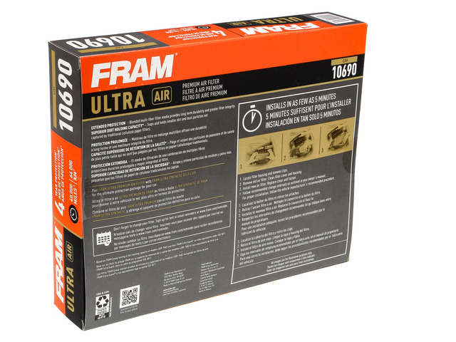 FRAM Ultra Air™ Air Filter 4 FRAM Ultra Air™ Air Filter