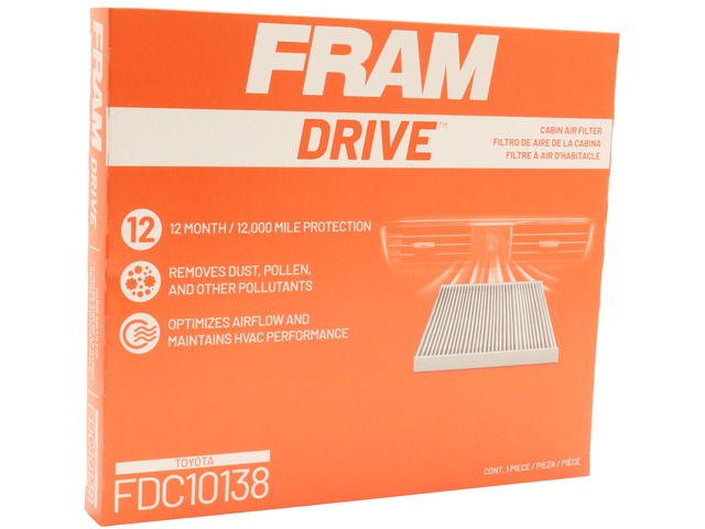 FRAM Drive™ Cabin Air Filter 1 FRAM Drive™ Cabin Air Filter