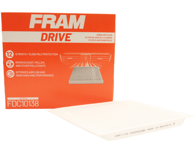 FRAM Drive™ Cabin Air Filter 5 FRAM Drive™ Cabin Air Filter