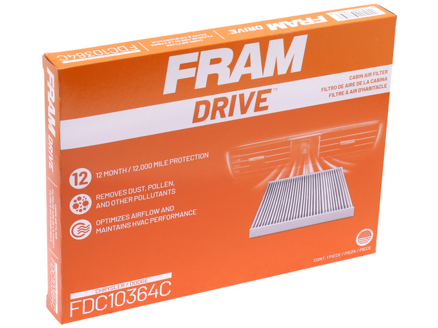 FRAM Drive™ Cabin Air Filter 1 FRAM Drive™ Cabin Air Filter