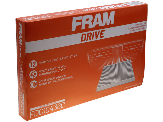 FRAM Drive™ Cabin Air Filter 5 FRAM Drive™ Cabin Air Filter