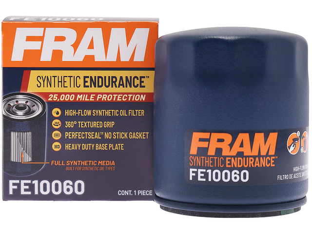 FRAM Synthetic Endurance™ Oil Filter 4 FRAM Synthetic Endurance™ Oil Filter
