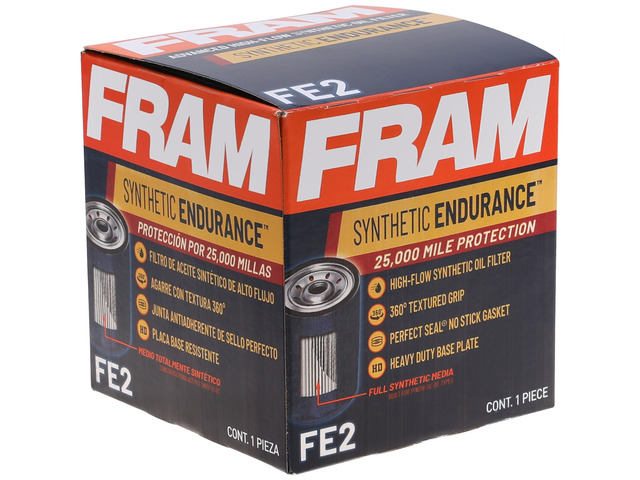 FRAM Synthetic Endurance™ Oil Filter 1 FRAM Synthetic Endurance™ Oil Filter
