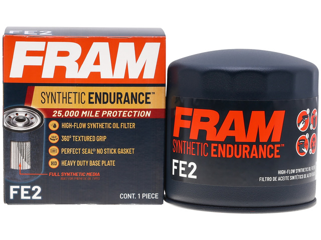 FRAM Synthetic Endurance™ Oil Filter 5 FRAM Synthetic Endurance™ Oil Filter