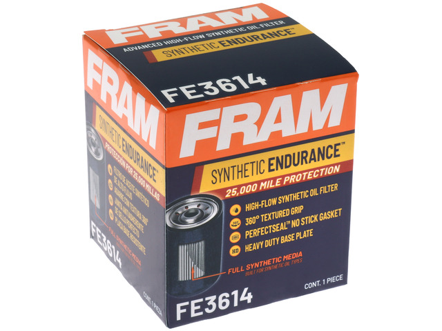 FRAM Synthetic Endurance™ Oil Filter 1 FRAM Synthetic Endurance™ Oil Filter