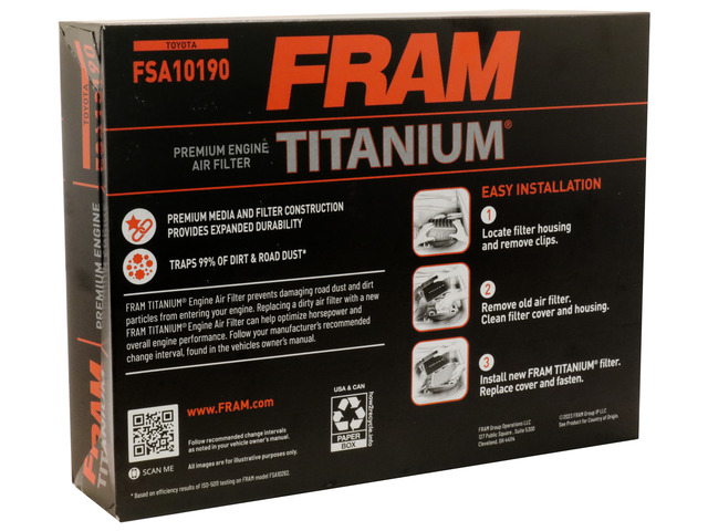 FRAM Titanium® Air Filter