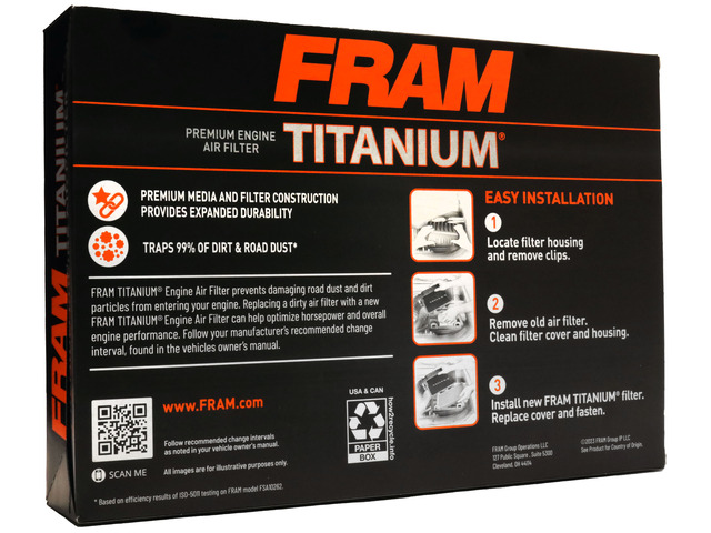 FRAM Titanium® Air Filter