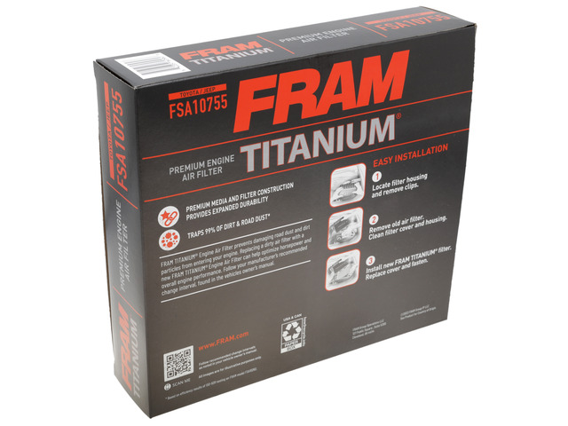 FRAM Titanium® Air Filter 4 FRAM Titanium® Air Filter