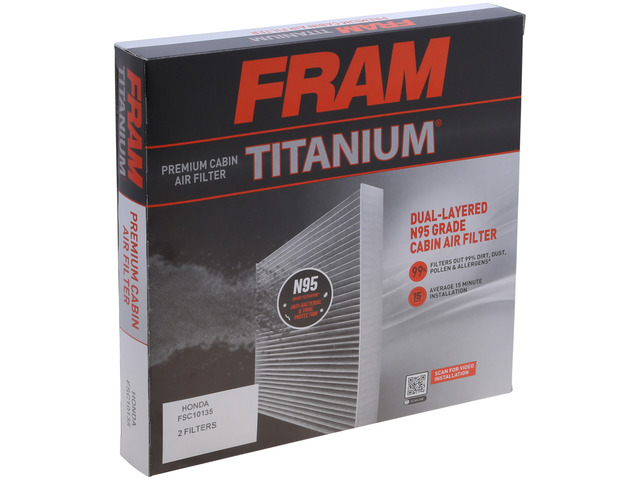 FRAM Titanium® Cabin Air Filter